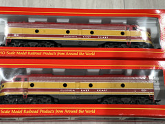 HO LIFE LIKE FLORIDA EAST COAST 1031 HO Locomotive and Dummy