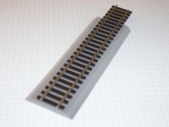 HO Scale Roadbed 5pcs (30′) 1/4″ Gray Sound Foam (Free Sample)