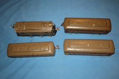 Lionel Prewar O Gauge #98 Set with #253 Electric Locomotive & #310/310/312
