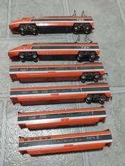 Bachmann 51-4001 N Scale TGV High Speed French Passenger Train Hong Kong