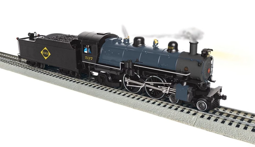 Lionel 2531620 O Erie LEGACY A6 Atlantic 4-4-2 Steam Locomotive #537 w/Bluetooth