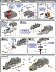 Nn3 Class C Shay Locomotive Shell Kit by Showcase Miniatures (5015)