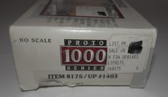 Proto 1000 HO Scale POWERED Union Pacific 1403 F3A Diesel Loco #8175