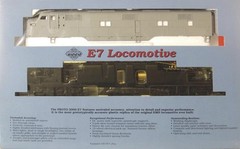 Proto 2000 EMD E7A (powered) and E7B (unpowered) – Undecorated – HO Scale