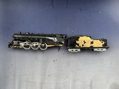 Vintage 1959 Akane HO Brass B&O President Class P7 4-6-2 Stream Locomotive n Box