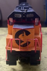 HO Life Like Chessie System B&O GP-38 #4810 Locomotive Engine Serviced Lot B86