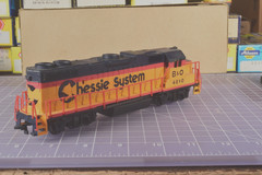 4810 DNR2pwr 13.1 oz Life-LikeGP38? Chessie Systems B&O EMD Locomotive ENG