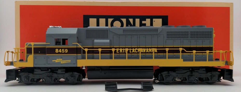 Lionel 6-18202 O Erie Lackawanna SD-40 Non-Powered Diesel Locomotive #8459 EX