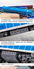 N scale Charming China Railway DF5 Diesel Locomotive (Magnetron chip)Train Model