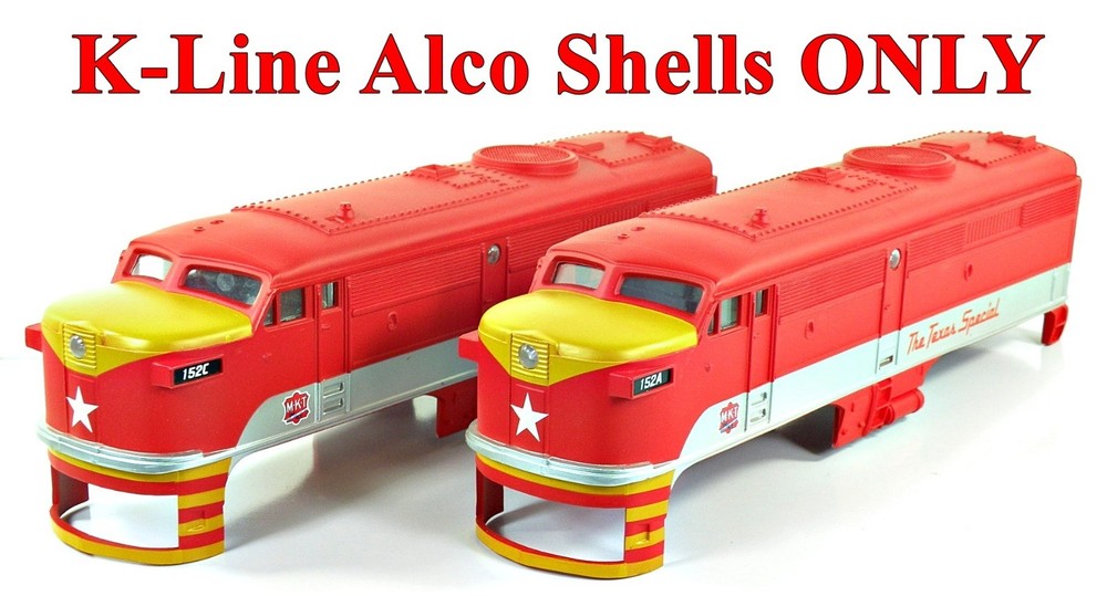 K-Line Texas Special Alco SHELLS ONLY 152A & 152C LN