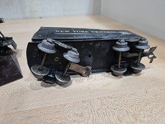 Vintage Marx 999 Electric 2-4-2 Black Die-Cast Locomotive New York Central AS-IS