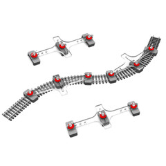 5 PACK! Proses Smart Tools for Ballasting, Track Laying, Testing, Building (N)