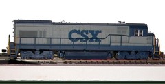 HO ATLAS 8699 GE U23B LOCOMOTIVE CSX NO # DC DCC INSTALLED