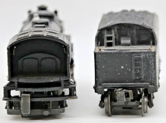 Vintage Lionel Trains Post War 1666 Prairie 2-6-2 Locomotive W/ 2466WX Tender