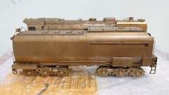 United PFM Brass Union Pacific FEF-1 #803 4-8-4 Steam Locomotive with Tender