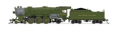 Broadway LTD N B&O Heavy Pacific RN #5300 4-6-2 Steam Loco Sound/DCC #7983~NEW