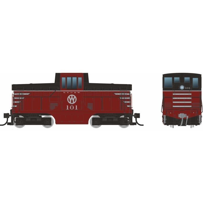 HO SCALE RAPIDO # 48060 GE 44 TONNER ” NEW YORK, ONTARIO & WESTERN ” DC/SILENT