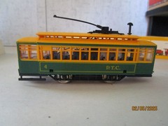 AHM, HO, 16951 PTC Power & Dummy Trolley’s, OB.