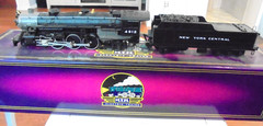 MTH New York Central USRA 4-6-2 Pacific Engine & Tender Proto Sound #4912