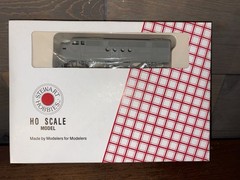 STEWART HOBBIES HO SCALE FTA SINGLE HEADLIGHT PWD UNDECORATED DARK GRAY #5000