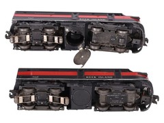 Lionel 2031 Vintage O Rock Island Alco AA Diesel Locomotive Set