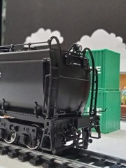 W&R-Samhongsa Class A-2 HO Brass Ltd Ed #9 4-8-4 Steam Loco & Tender NP #2657