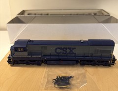 Atlas SILVER 7309 HO Scale CSX GE U30C Diesel Locomotive Train No Number