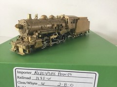 Nickel Plate Products HO Brass NYO&W W-2 2-8-0