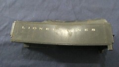 LIONEL LINES COAL TENDER SHELL CAB ONLY