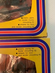 AHM 7209-2498 Indiana Harbor Belt 0-8-0 Steam Loco & Tender Model Missing Parts