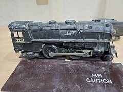 Vintage Marx 999 Electric 2-4-2 Black Die-Cast Locomotive New York Central AS-IS