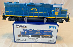 Athearn Genesis HO Scale Delaware & Hudson GP39-2 DCC Ready