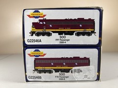 HO Athearn Genesis DCC Ready Soo Line FP7 AB Engine Set #2500