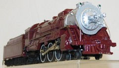Lionel 6-8101 Chicago & Alton Steam Passenger Set 4-8-4 Steam Engine + 6 HW cars