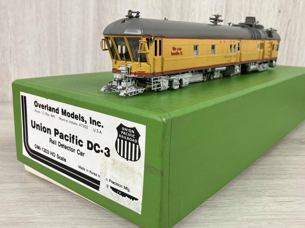 Overland Models Union Pacific UP DC-3 Rail Detector Car HO Scale OMI