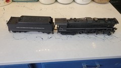 O Scale K-Line Berkshire & Tender 2-8-4 Rare Lima Demonstrator