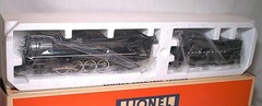 LIONEL 6-18003 O GAUGE POWERED L&W 4-8-4 STEAM LOCOMOTIVE CAB# 1501 MINTY IN OB