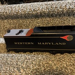 O Scale 2-RAIL Brass Car & Locomotive Shop 4-8-4 factory painted W. Maryland