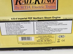 MTH 30-1601-1 Union Pacific 4-8-4 Imperial FEF Nothern Steam Engine PS3 – VIDEO