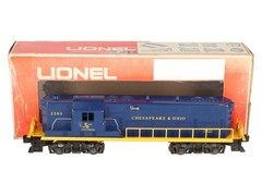 Lionel 2365 Vintage O Chesapeake & Ohio GP-7 Powered Diesel Locomotive EX