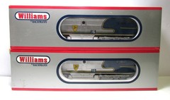 WILLIAMS by Bachmann Delaware & Hudson PA-1 Powered/Dummy LOCOMOTIVE SET #22609