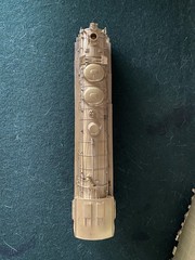 Key Limited Imports-3751 class 4-8-4 Northern Santa Fe, Brass Engine & Tender HO