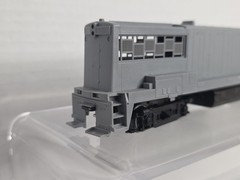 Stewart HO Scale 7000 Undecorated GE U25B Diesel Loco NOS Needs Motor Mounts (A)