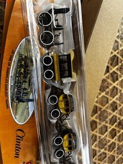 HO 1/87 Scale Train Model Set DeWitt Clinton Steam Locomotive Collection Gift