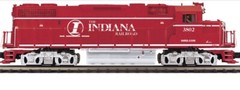 2-RAIL MTH PREMIER INDIANA RAILROAD GP38-2 DIESEL ENGINE 20-20224-2! O SCALE