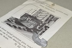 HO scale locomotive PARTS Holgate & Reynolds PL-63 snow plow pilot ROUND