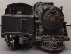 Lionel 2035 Vintage O 2-6-4 Diecast Postwar Steam Locomotive with 6466W Tender