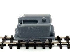 HOn30/HOe/HOn2-1/2 TMW 4-Wheel Tender Kit For 0-4-0 H.K. Porter Steam Locomotive