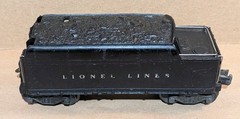 ​Vintage Postwar Lionel 2020W Tender 5-Handrail Whistling Coal Car Early Postwar