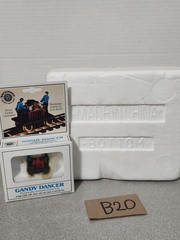 Bachmann #46202. Gandy Dancer Handcar W/ Box
